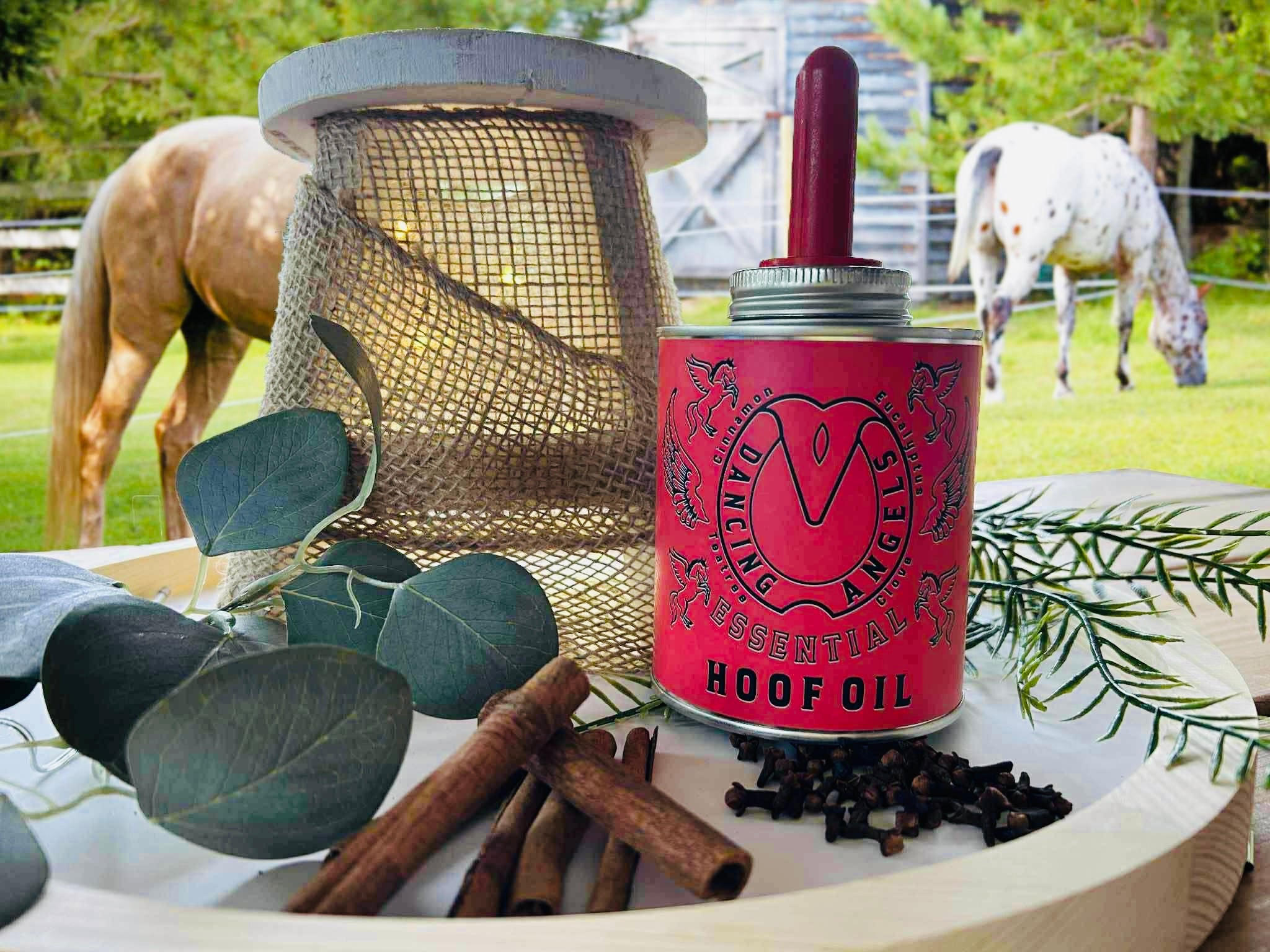 Dancing Angels Essential Hoof Oil, Red
