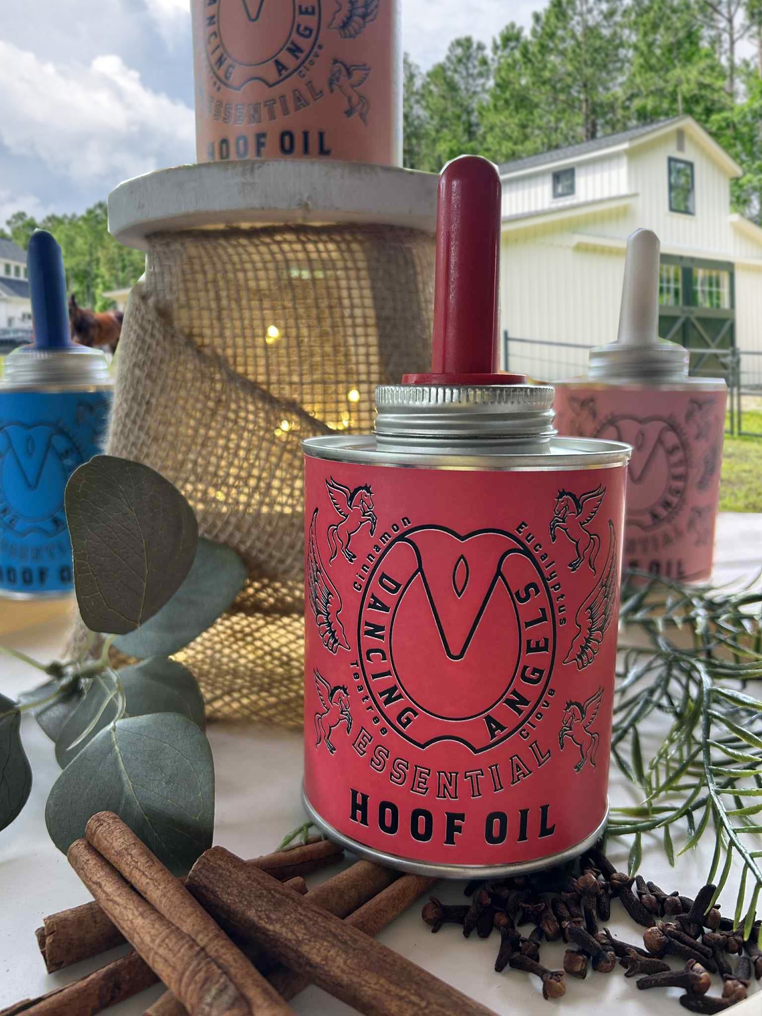 Dancing Angels Essential Hoof Oil, Red